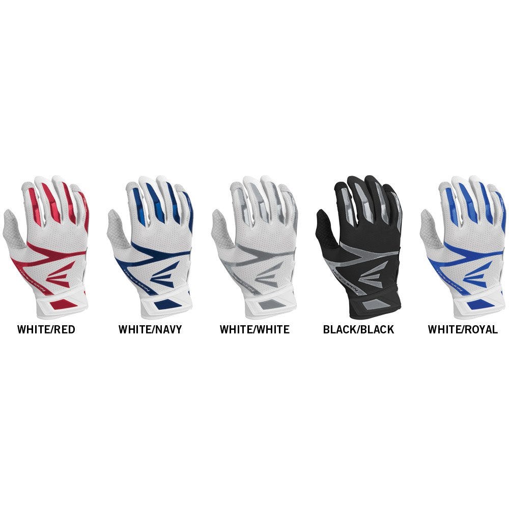 Easton Z10 Hyperskin Men's Baseball Batting Gloves