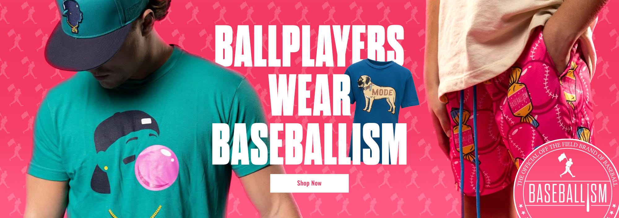 Baseballism Apparel: Ballplayers wear Baseballism