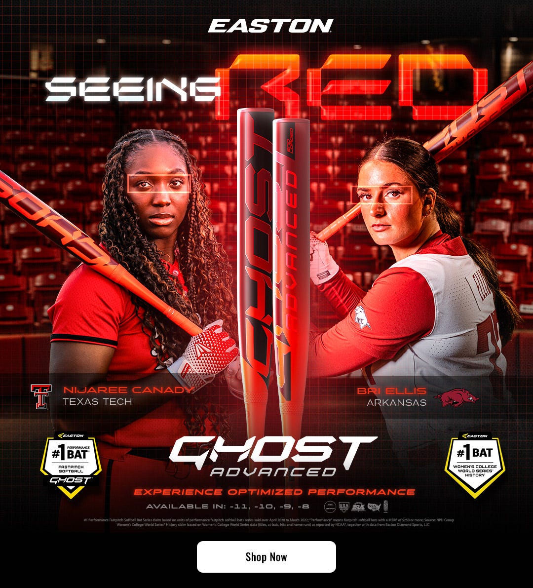 2026 Easton Ghost Advanced Fastpitch Softball Bats