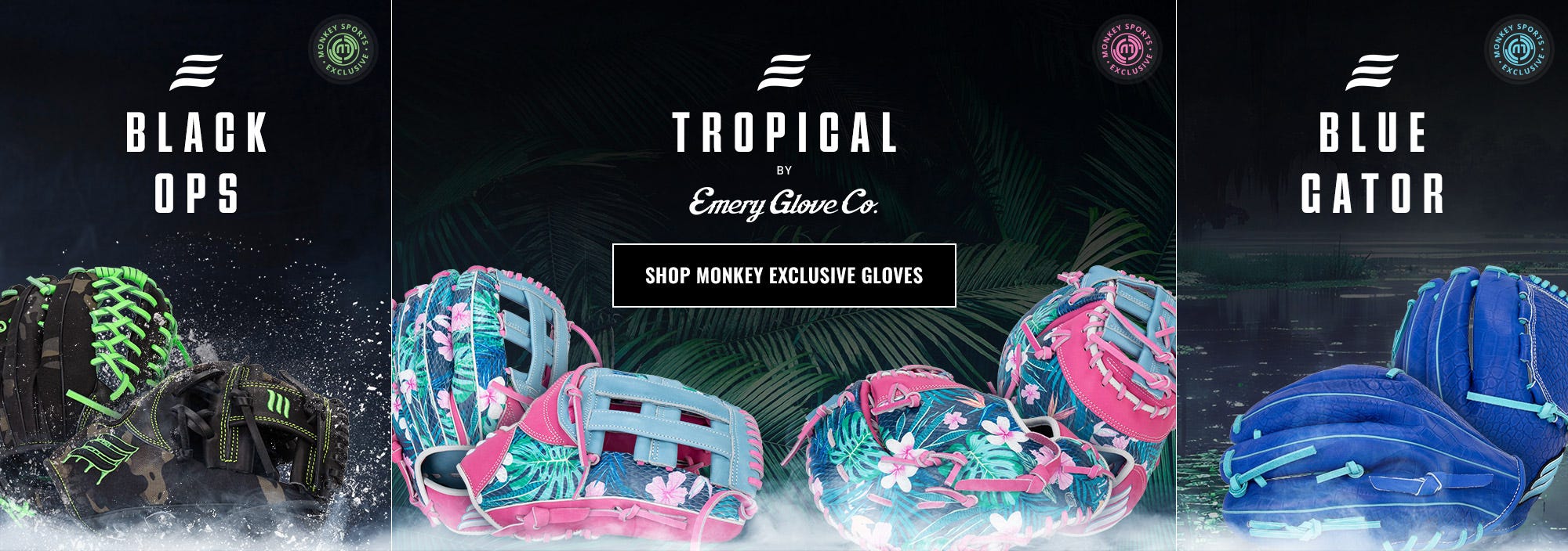 Emery Baseball Gloves: Monkey Exclusives
