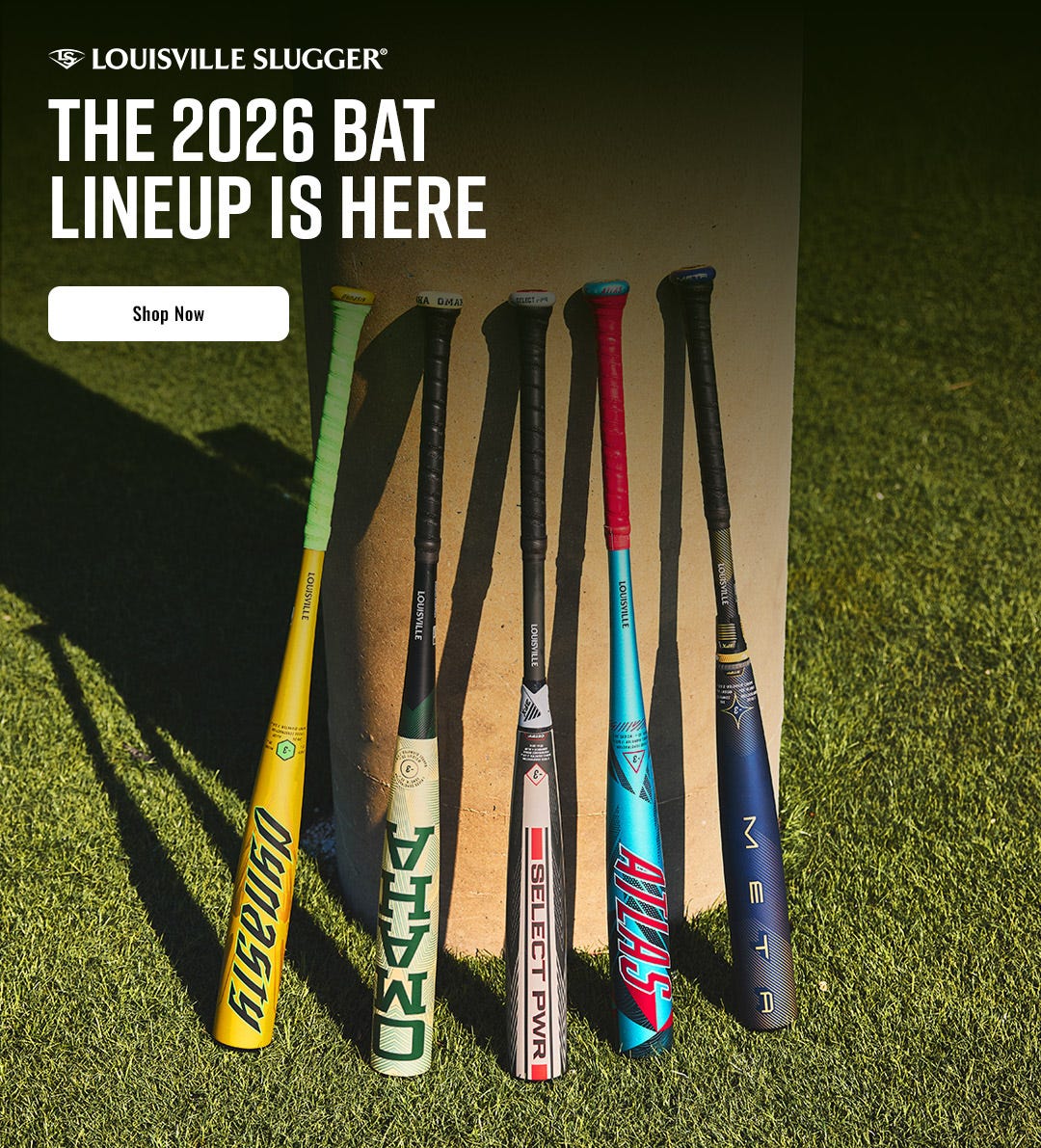 Louisville Slugger: The 2026 BBCOR lineup is here