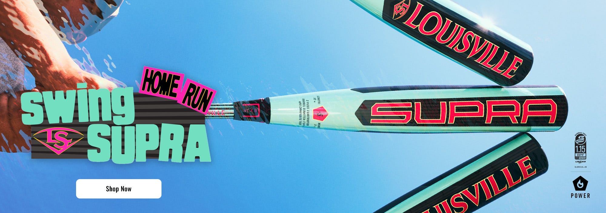 Louisville Slugger Supra Baseball Bats