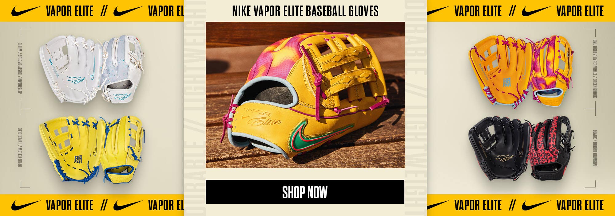 Nike Vapor Elite Baseball Gloves