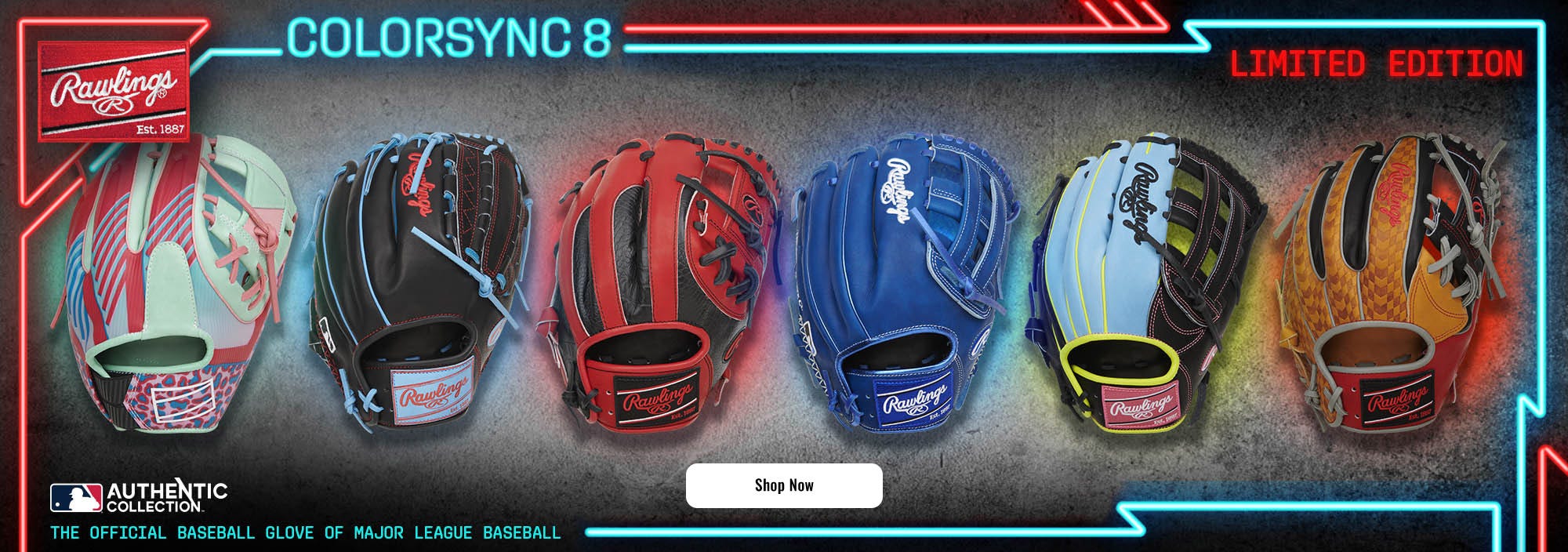 Rawlings Heart of the Hide Colorsync 8.0 Baseball Gloves