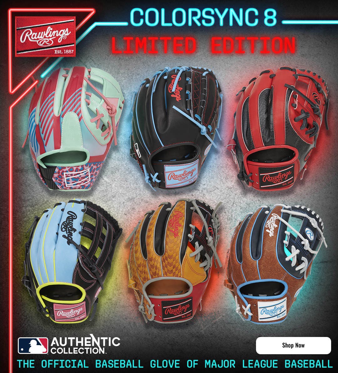 Rawlings Heart of the Hide Colorsync 8.0 Baseball Gloves