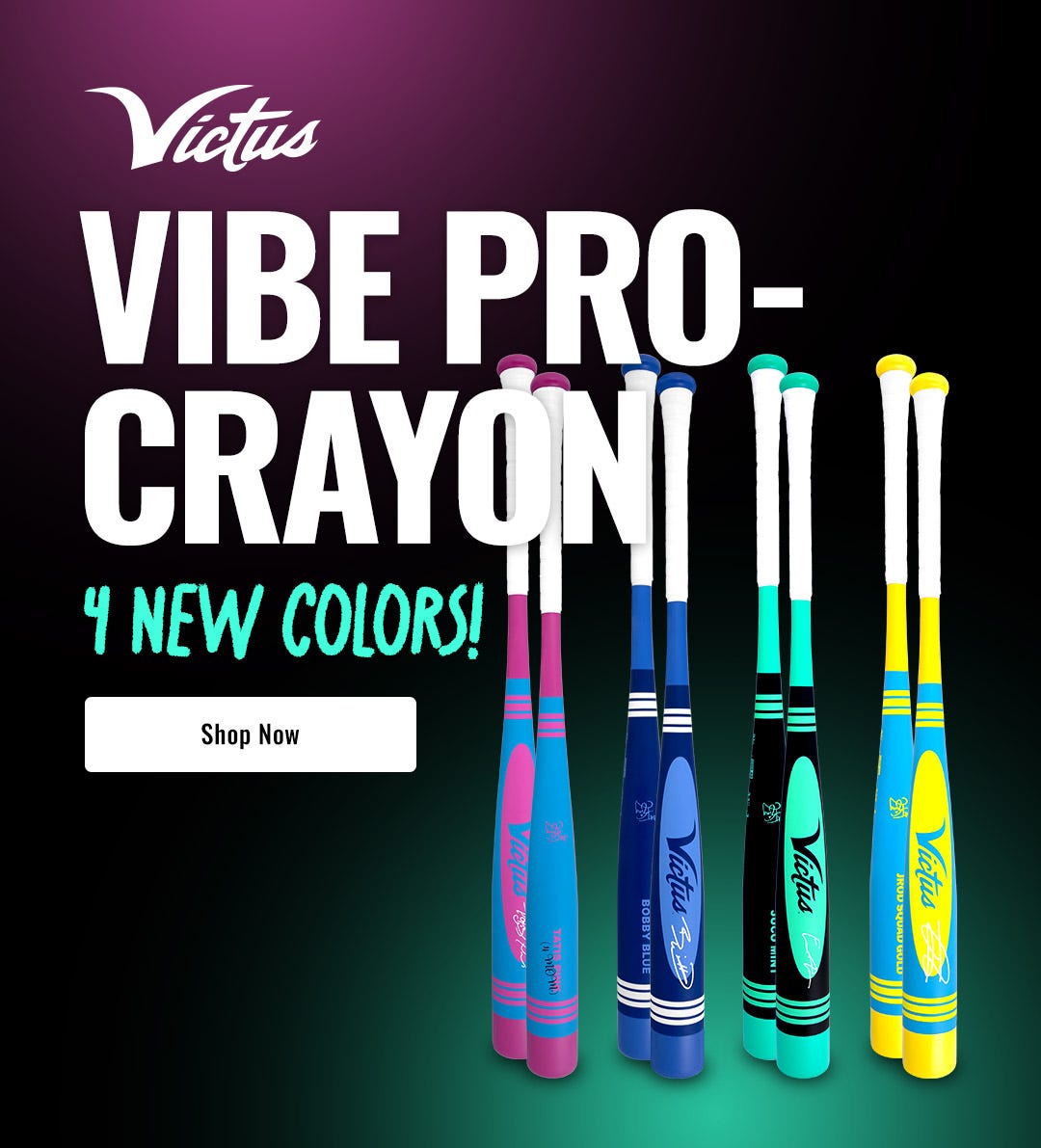 Victus Vibe Pro-Crayon: 4 new colors
