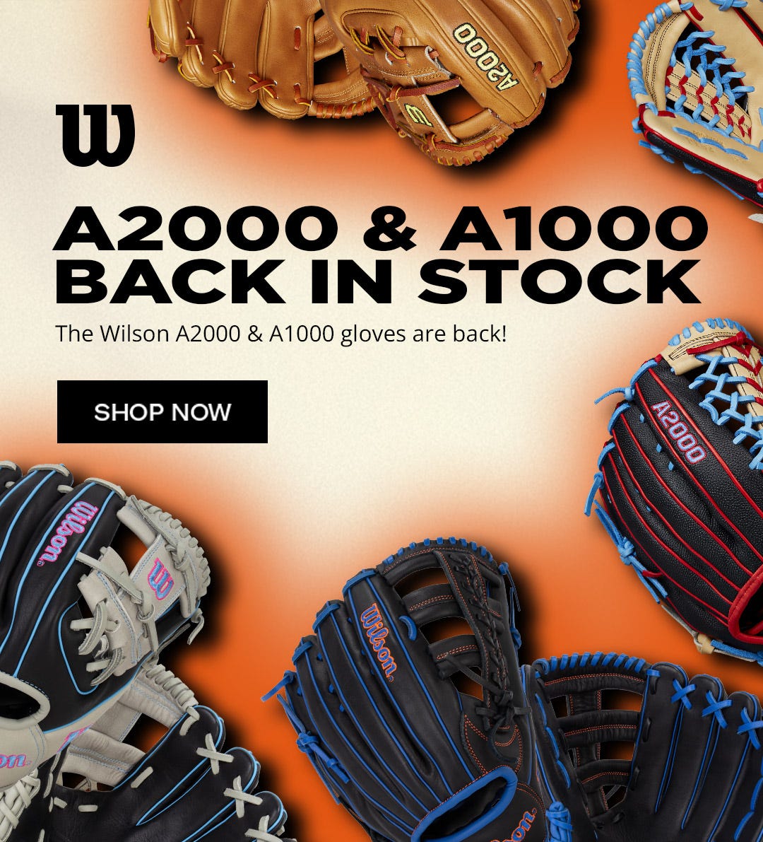 Wilson A2000 & A1000 Back in Stock