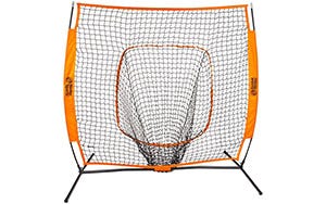 The SportScreen 10ft Manual Screen w/ Detachable Hockey Target