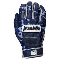 Franklin CFX Pro Digi Camo Mens Batting Gloves in Navy/Digi Camo Size Small