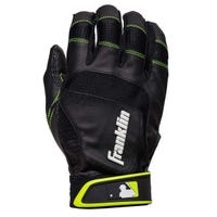 Franklin Shok-Sorb Neo Men's Batting Gloves in Black/Yellow Size