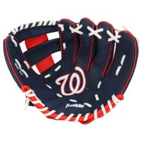Washington Nationals Franklin MLB Team Glove and Ball Set in Blue Size