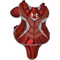 Under Armour Pro Junior Chest Protector in Red