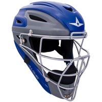 All-Star All Star MVP2500GTT Two-Tone Adult Baseball Catchers Helmet in Blue