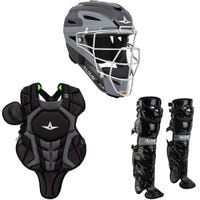 All-Star All Star System 7 Axis Youth Baseball Catcher's Kit - 2019 Model in Red
