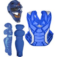 All-Star Player Series Youth Fastpitch Softball Catcher's Kit in Blue