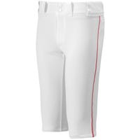 Mizuno Premier Piped Men's Baseball Pants in White/Red Size