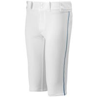 Mizuno Premier Piped Men's Baseball Pants in White/Blue Size