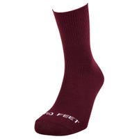 Pro Feet Acrylic All-Sport Tube Socks in Maroon Size X-Small (5-7)