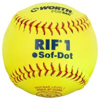 Worth SR10RYSA Fastpitch Softball in Yellow Size 10 in