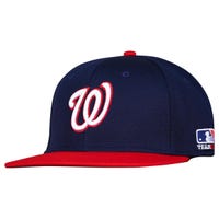 Outdoor Cap Washington Nationals OC Sports MLB Mesh Colorblock Adjustable Baseball Cap in Red/Navy Size Adult