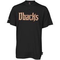 Arizona Diamondbacks Majestic MLB Cool Base 2-Button Replica Youth Jersey in Black Size Medium