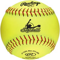 "Rawlings RFPBP12SY FPEX 12"" Batting Practice Softball - 1 Dozen in Yellow Size 12in"