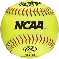 "Rawlings NCAA 11"" Training Softball - 1 Dozen in Yellow Size 11 in"