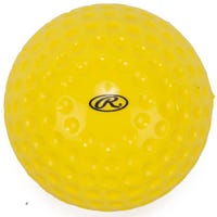 Rawlings PMY11 Pitching Machine Softball - 1 Dozen in Yellow Size 11 in