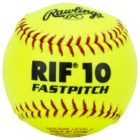 "Rawlings ASA RIF 11"" Fastpitch Softball - Dozen in Yellow Size 11 in"