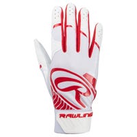 Rawlings 5150 Mens Batting Gloves - 2021 Model in Red Size Small