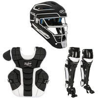 Rawlings Mach Adult Baseball Catcher's Set - 2023 Model in Black