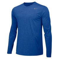 Nike Legend Boys Training Long Sleeve Shirt in Blue Size X-Small