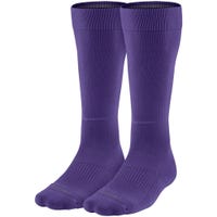 Nike Dri-FIT Performance Adult Knee Length Socks - 2 Pack in Purple Size Large
