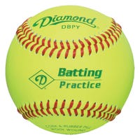 Diamond DBPY Batting Practice Baseball - 1 Dozen