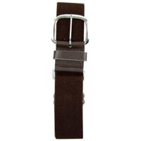 Champro Adjustable Youth Leather Belt in Brown Size Youth OSFM