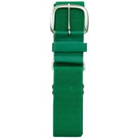 Champro Adjustable Youth Leather Belt in Kelly Green Size Youth OSFM