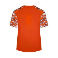 Alleson Badger Digital Sport Boys T-Shirt in Orange Size Small