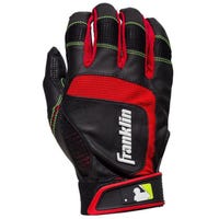 Franklin Shok-Sorb Neo Adult Batting Gloves in Black/Red Size Large