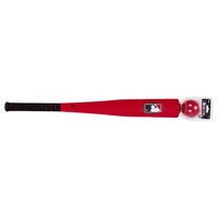 Franklin MLB 27in. Foam Baseball Bat w/Ball in Red Size 27 in