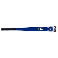 Franklin MLB 27in. Foam Baseball Bat w/Ball in Blue Size 27 in