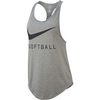 Nike Dri-FIT Legend Women's Softball Tank Top in Dark Gray Size X-Small