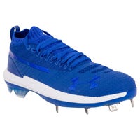 Under Armour Harper 3 ST Men's Low Metal Baseball Cleats - Royal/White in White/Blue Size 7.5