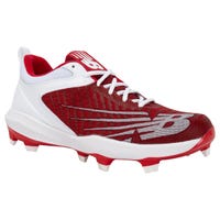 New Balance 4040v6 Mens Low TPU Molded Baseball Cleats in Red Size 12.5