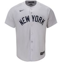 Nike MLB New York Yankees Aaron Judge Men's Limited Jersey in Gray Size Small