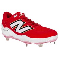 New Balance 3000v7 Men's Low Metal Baseball Cleats in Red