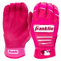 Franklin CFX Pro Hi-Lite Men's Batting Gloves in Pink Size