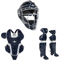 All-Star Top Star Intermediate NOCSAE Catcher's Kit in Navy