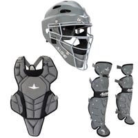 All-Star Top Star Junior NOCSAE Catcher's Kit in Gray