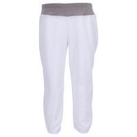 Intensity Girl's Starter Softball Pants in White/Gray Size