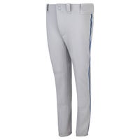 Mizuno Select Piped Youth Pant in Blue/Gray Size